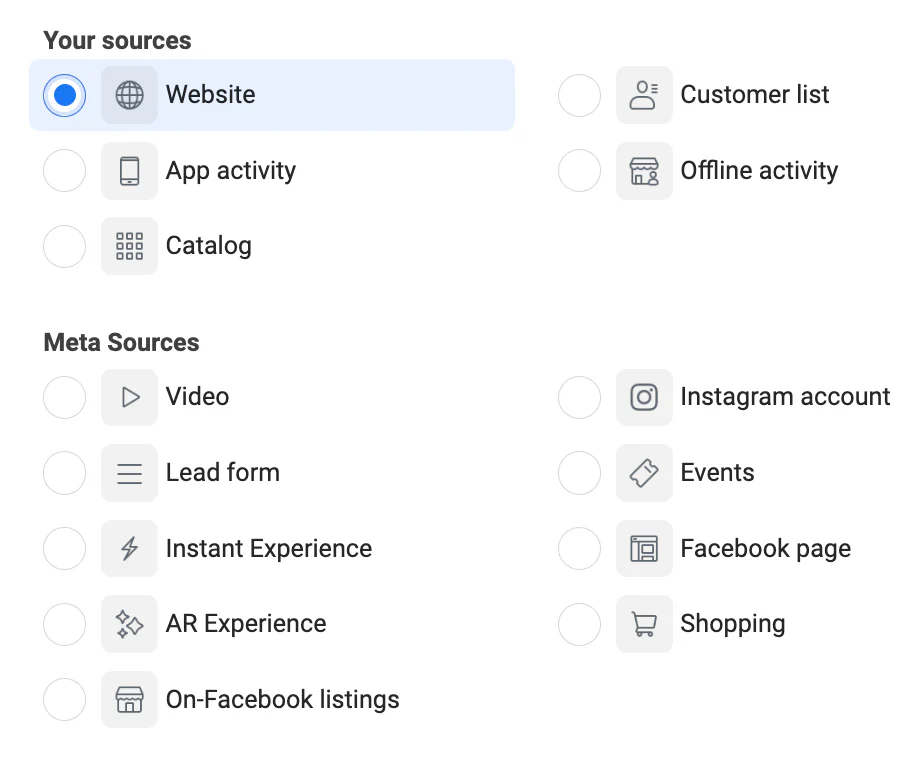 Facebook Custom Audience List