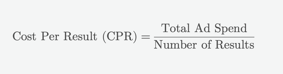 How to Calculate Cost Per Result?