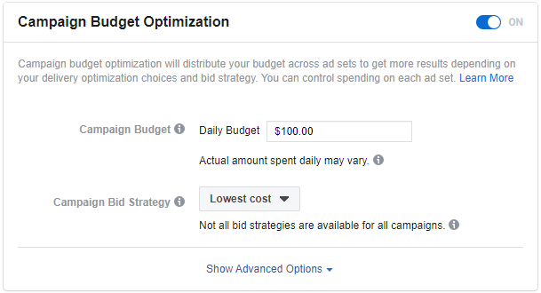 Use Facebook’s Budget Optimization Tools