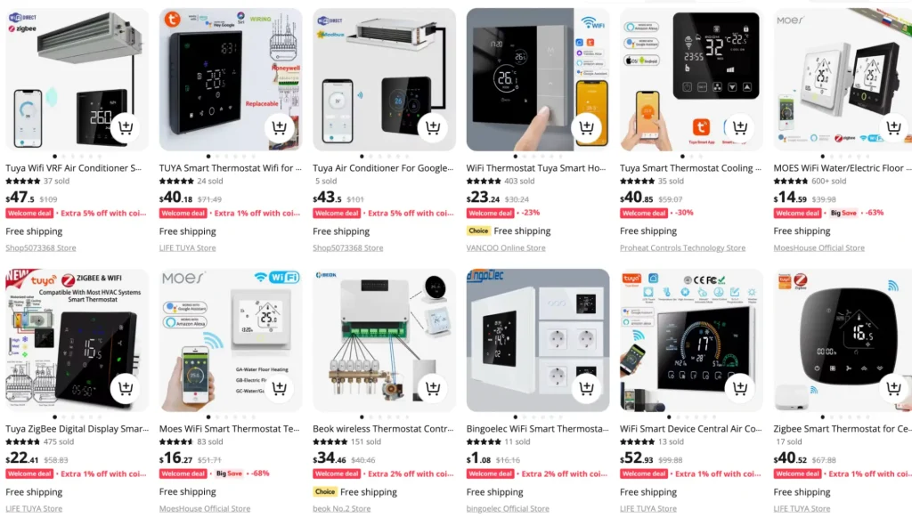 Smart Thermostat q4 dropshipping