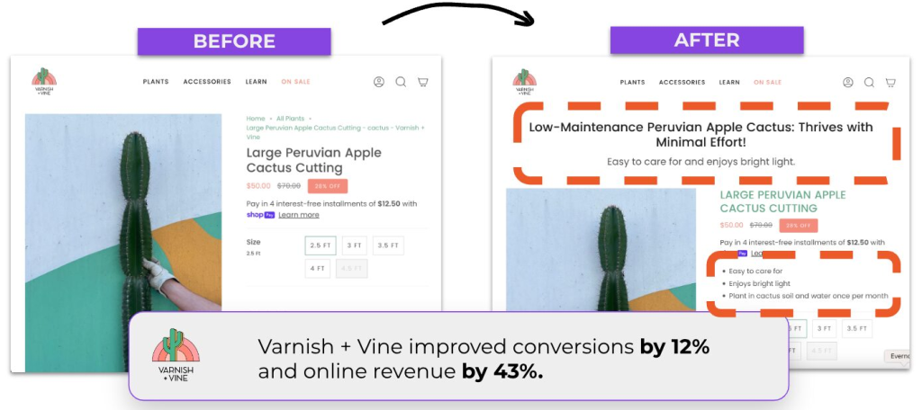 Enhanced Conversion Rates