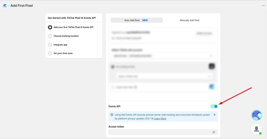 Enable server-side or “Events API”