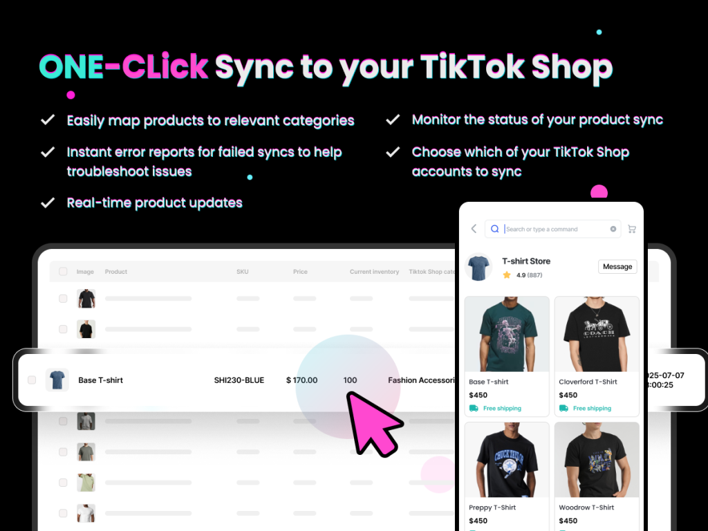 Enable Automatic Product and Inventory Sync