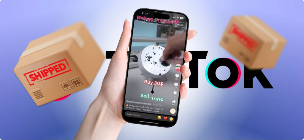 How Dropshipping on TikTok Works