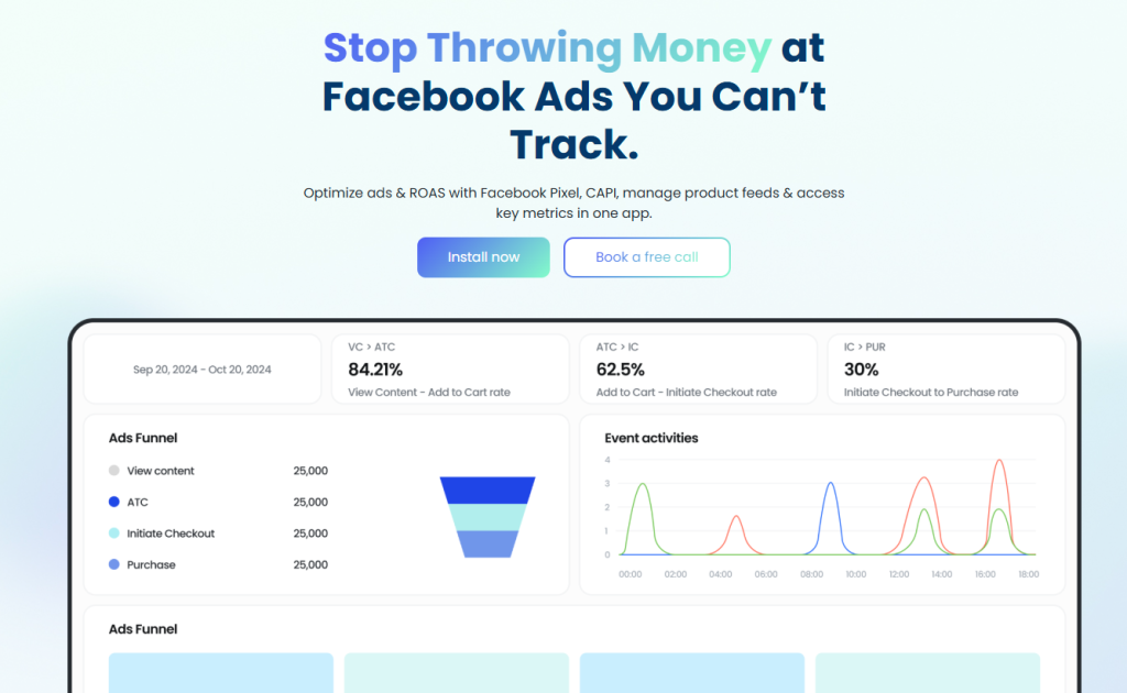 Omega Facebook Pixels