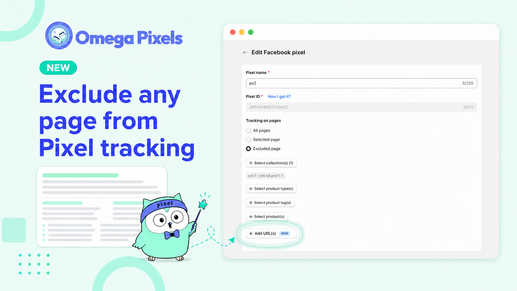 Clean Data, Better ROAS: Exclude Any Specific URL From Pixel Tracking Instantly