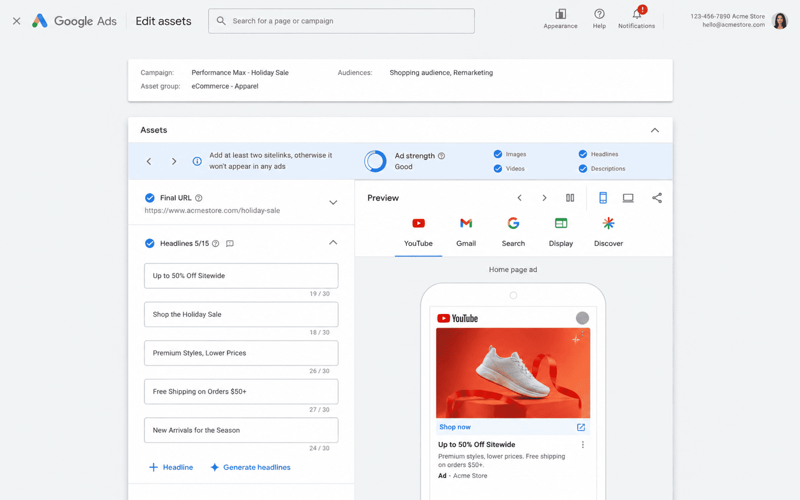 Performance Max in Google Ads
